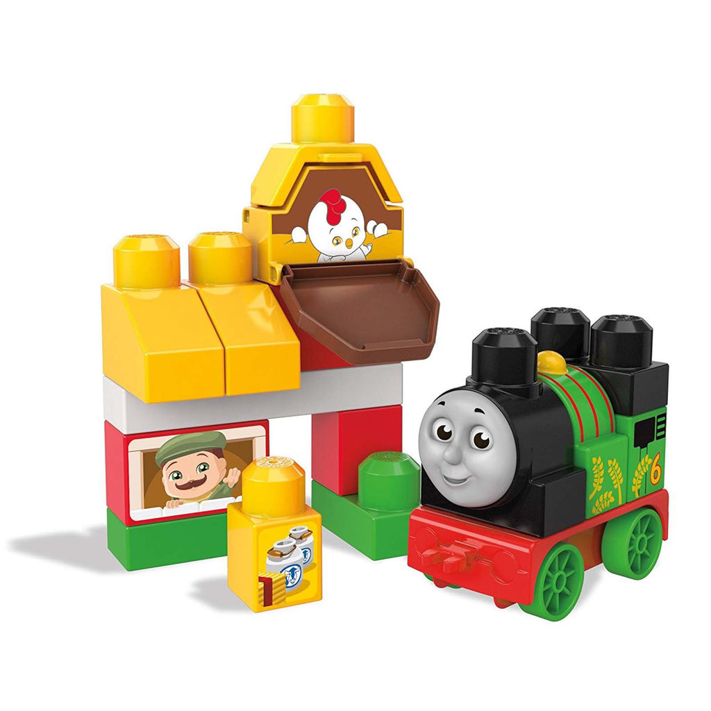 Mega Bloks Thomas And Friends Percy At The Farm Building Set
