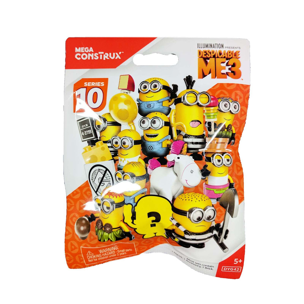 Mega Construx Despicable Me Series 10 Blind Bag Mini Figure - Radar Toys