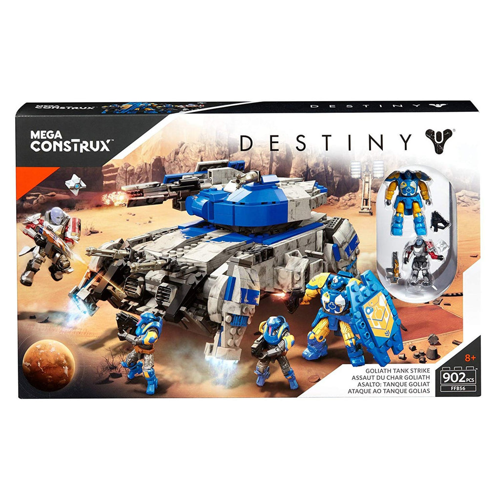 Mega Construx Destiny Goliath Tank Strike Building Set