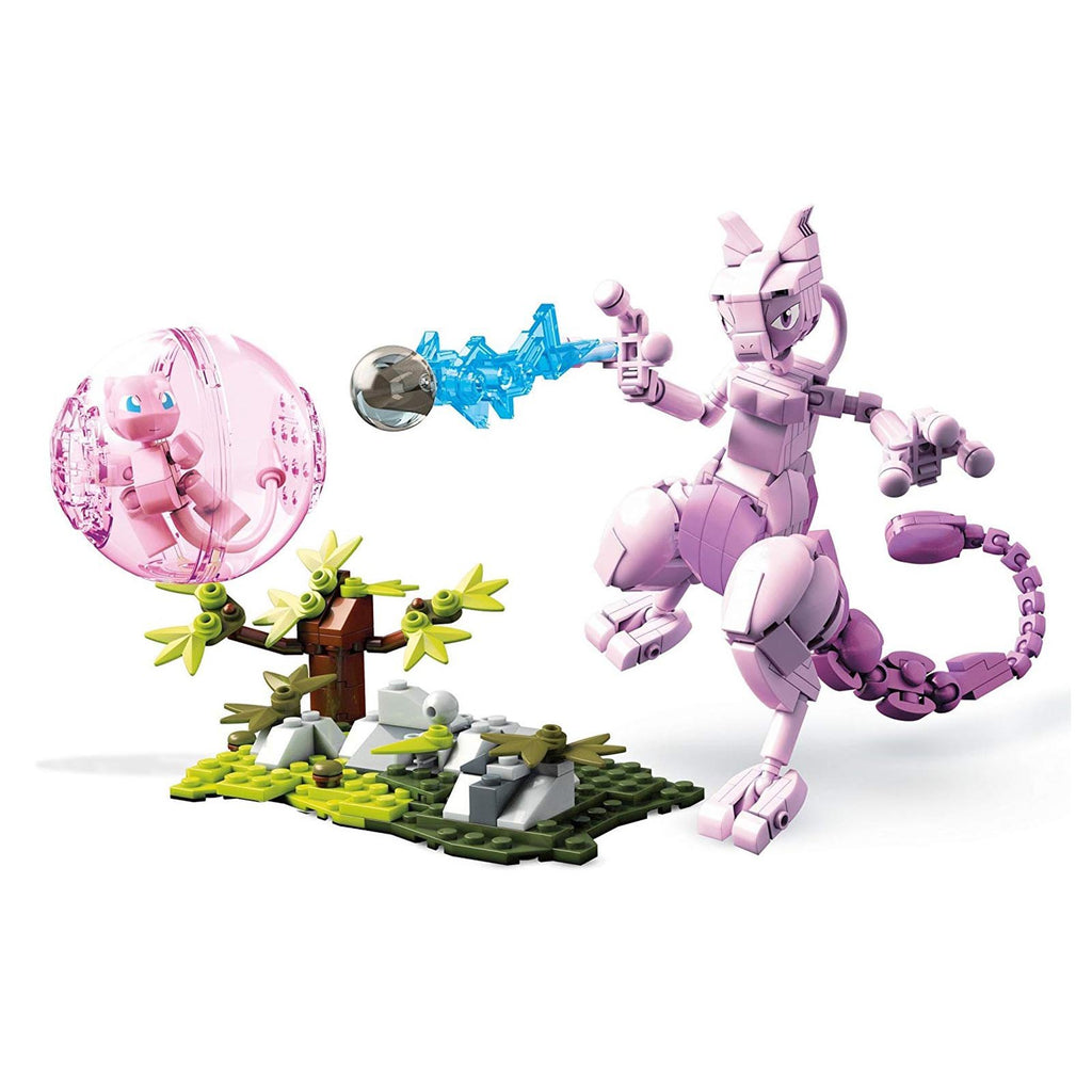 Mega Construx Pokemon Mew Vs Mewtwo Clash Building Set - Radar Toys