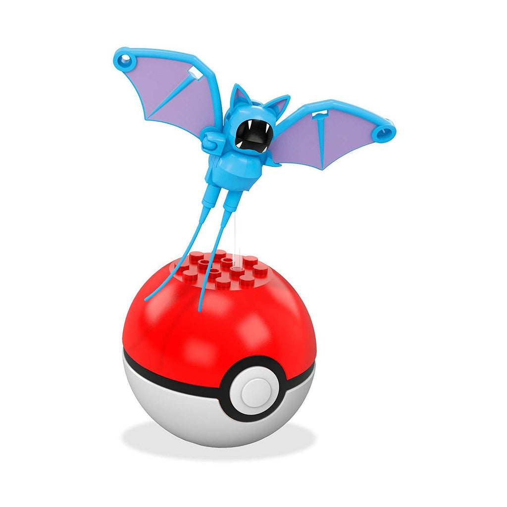 Mega Construx Pokemon Pokeball Zubat Building Set - Radar Toys