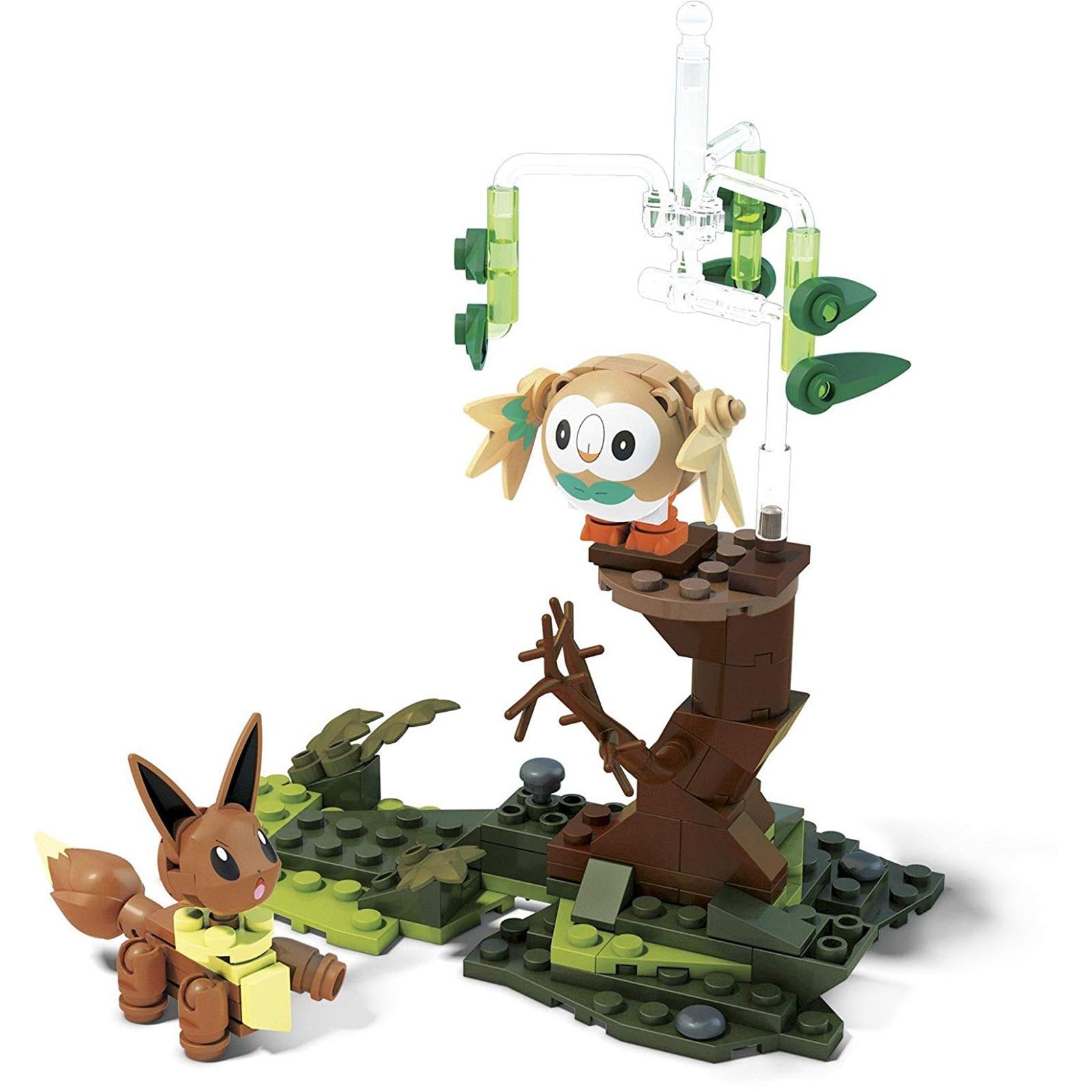 Mega Construx Pokemon Rowlet Vs Eevee Building Set | Radar Toys