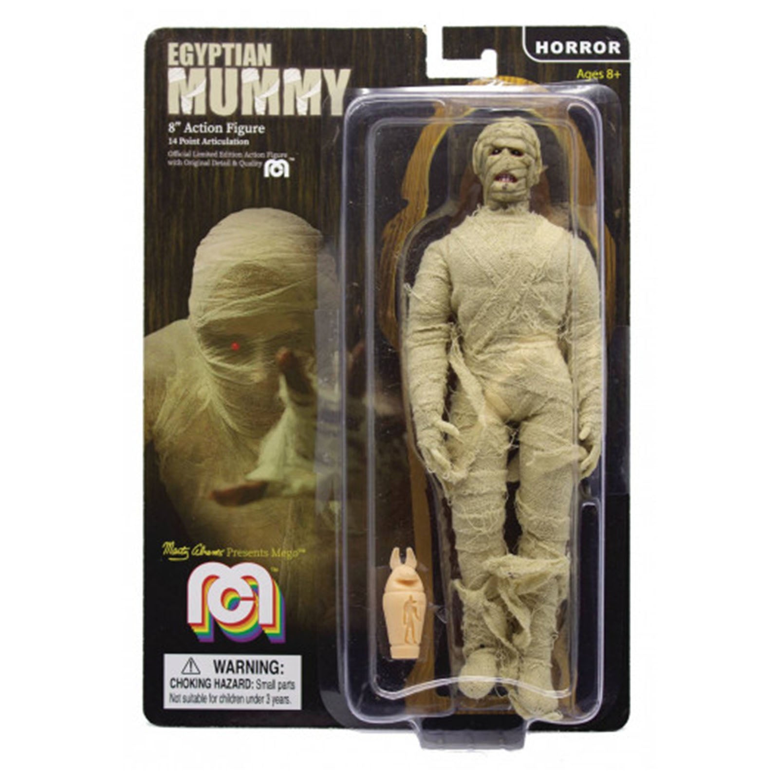 Mego Horror Egyptian Mummy 8 Inch Action Figure Radar Toys mego-horror-egyptian-mummy-8-inch-action-figure-radar-toys