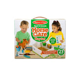 Melissa And Doug Feed And Groom Horse Care Play Set - Radar Toys