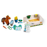 Melissa And Doug Feed And Groom Horse Care Play Set - Radar Toys