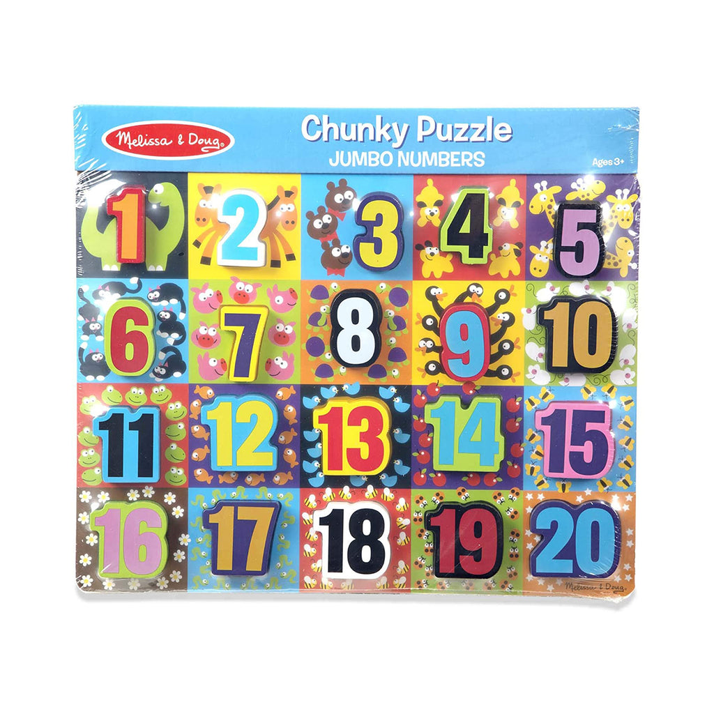 Melissa And Doug Fresh Start Jumbo Numbers Chunky Puzzle