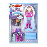Melissa And Doug Fun Fashions Magnetic Dress Up Doll Set - Radar Toys