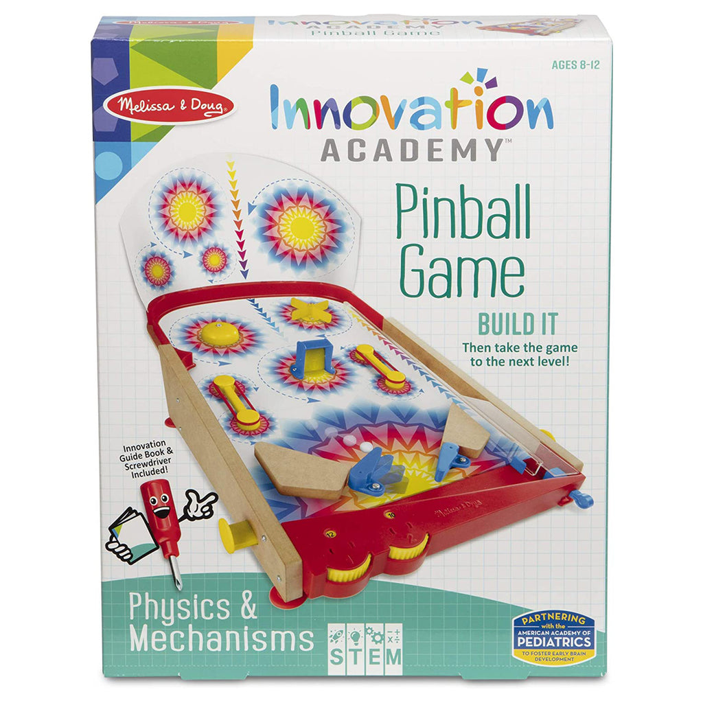 Melissa And Doug Innovation Academy Pinball Game Set 30581