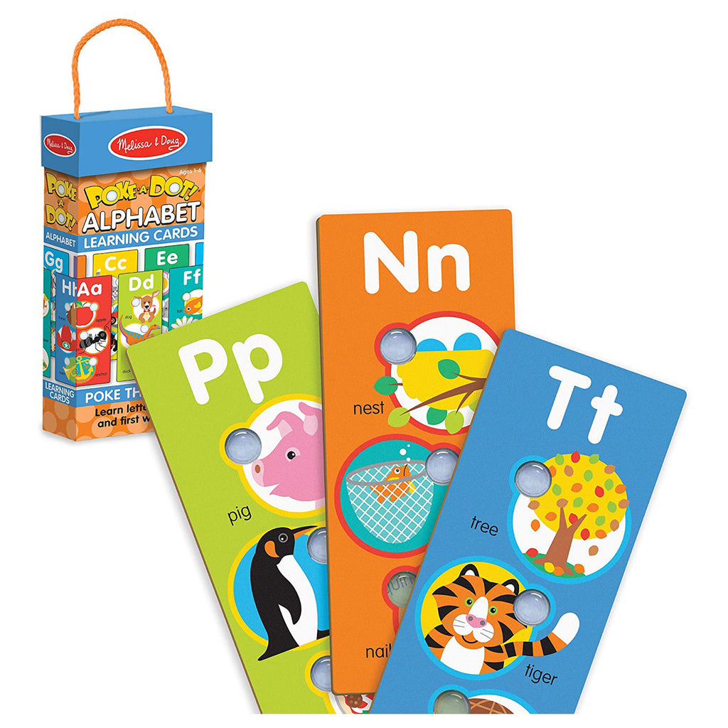 Melissa And Doug Poke-A-Dot Jumbo Number Learning Cards