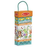 Melissa And Doug Poke-A-Dot Jumbo Number Learning Cards - Radar Toys
