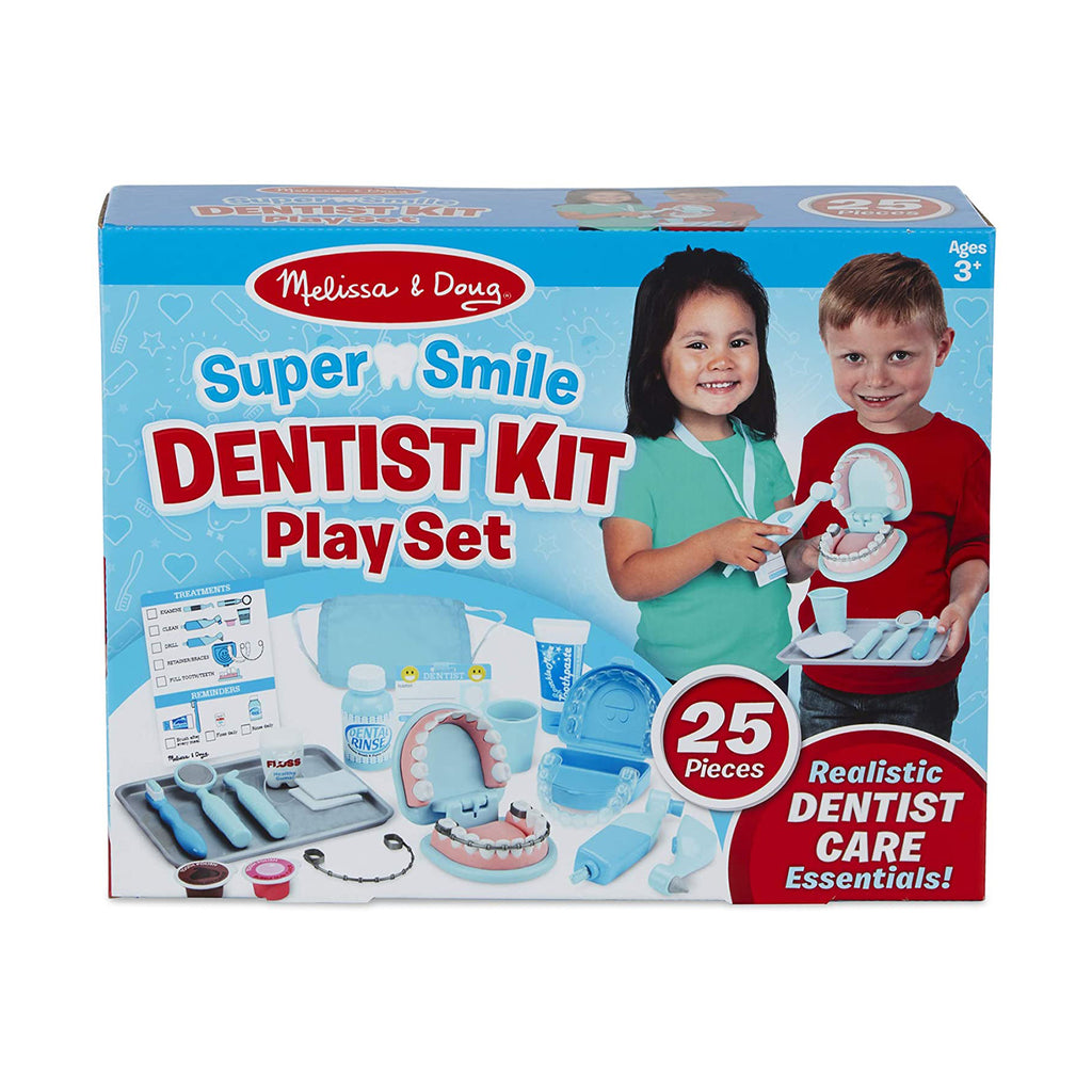 Melissa And Doug Super Smile Dentist Kit Play Set
