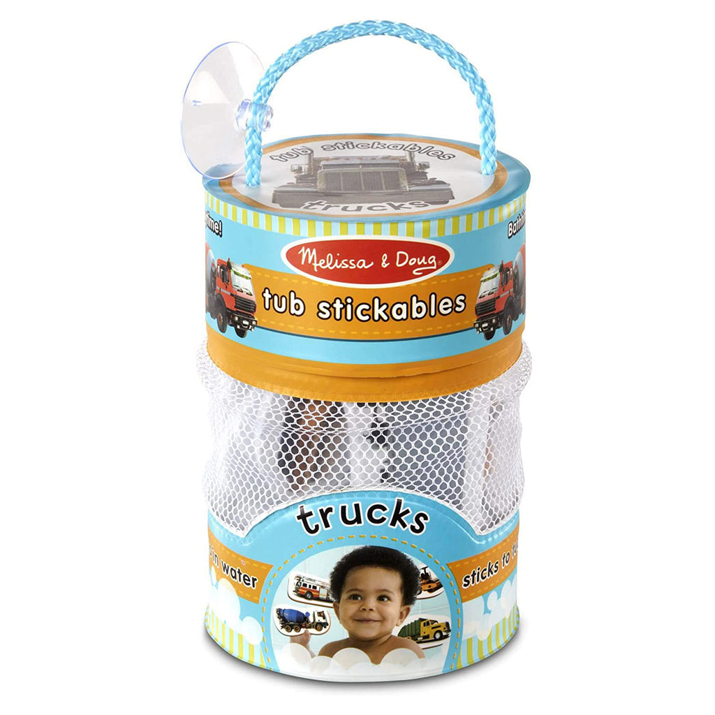 Melissa And Doug Trucks Tub Stickables