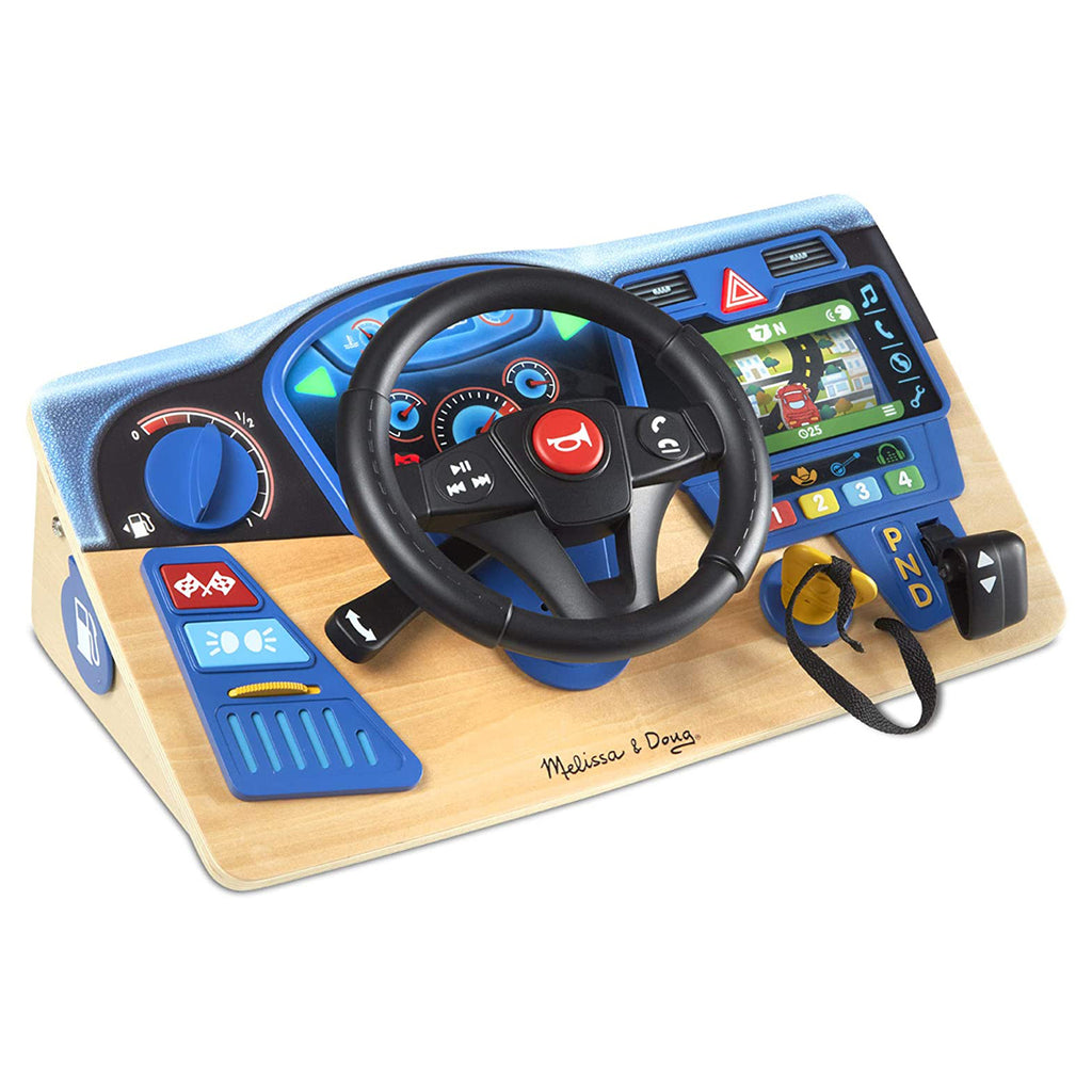 Melissa And Doug Vroom & Zoom Interactive Dashboard Play Set 31705 - Radar Toys