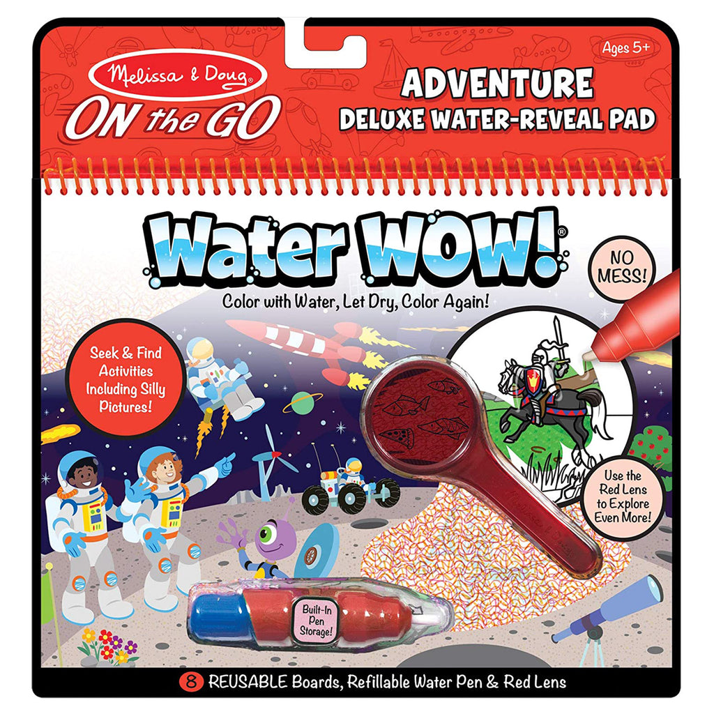 Melissa And Doug Water Wow Adventure Reusable Reveal Pad 30172 - Radar Toys