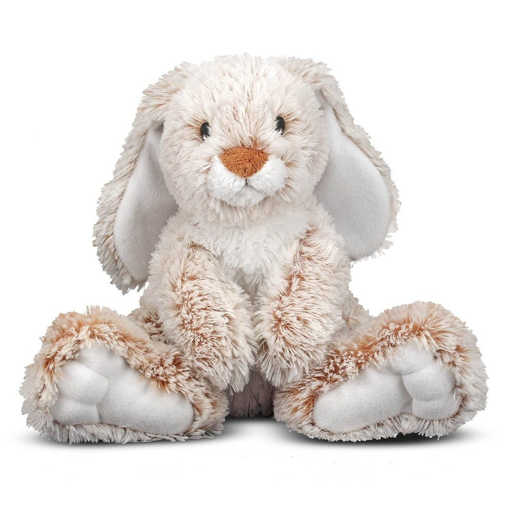 Melissa And Doug Colorful Burrow Bunny 9 Inch Plush Figure - Radar Toys