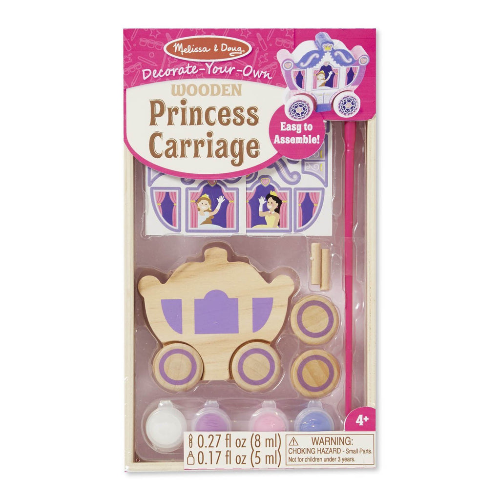 Melissa And Doug Created By Me Princess Carriage Craft Set