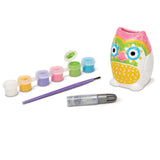 Melissa And Doug Decorate Your Own Owl Bank Set - Radar Toys