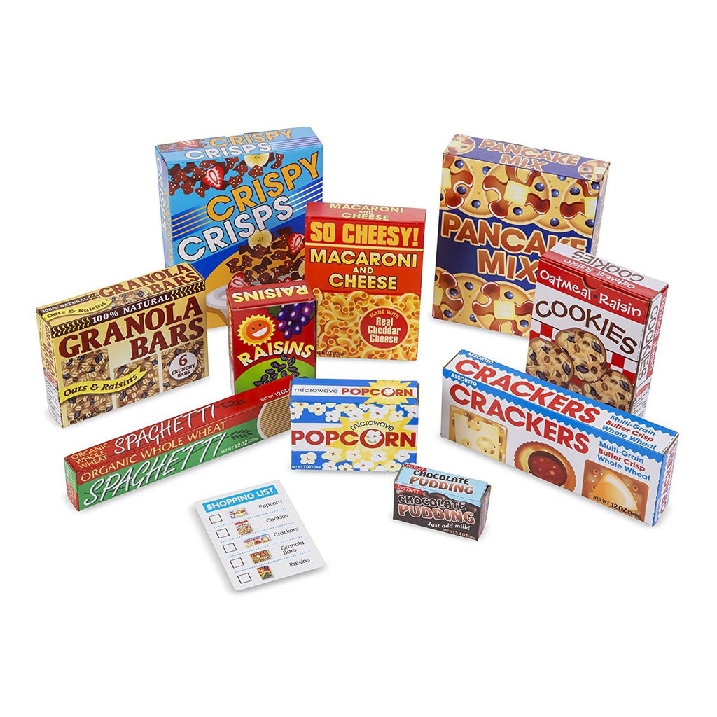 Melissa And Doug Grocery Boxes Play Set