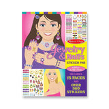 Melissa And Doug Jewelry And Nails Sticker Pad - Radar Toys