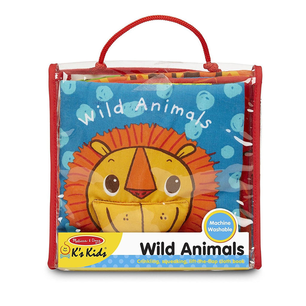 Melissa And Doug K's Kids Wild Animals Cloth Book