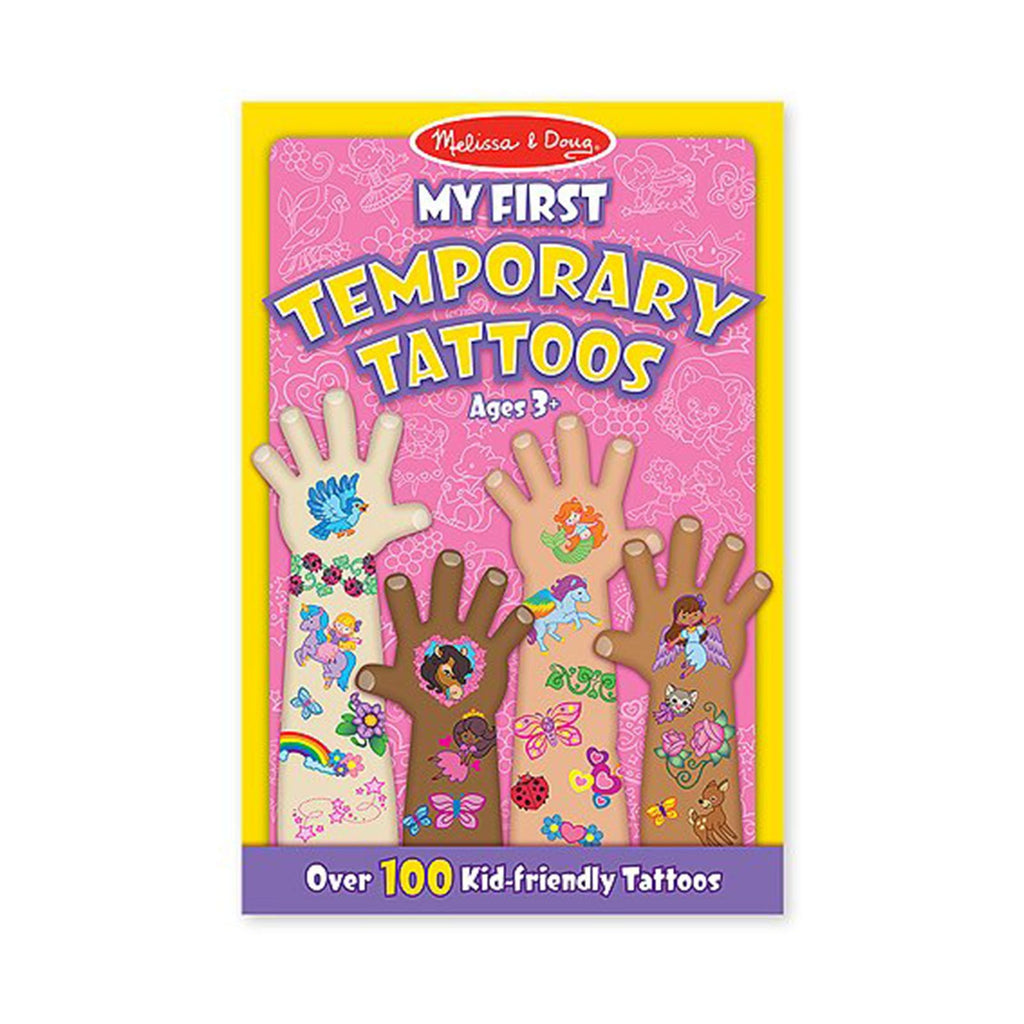 Melissa And Doug My First Temporary Tattoos Pink Set - Radar Toys