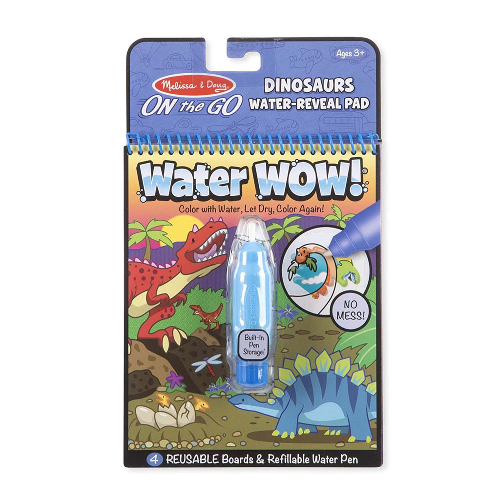 Melissa And Doug On The Go Water Wow Dinosaur Reveal Pad