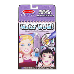 Melissa And Doug On The Go Water Wow Water Makeup Reveal Pad - Radar Toys