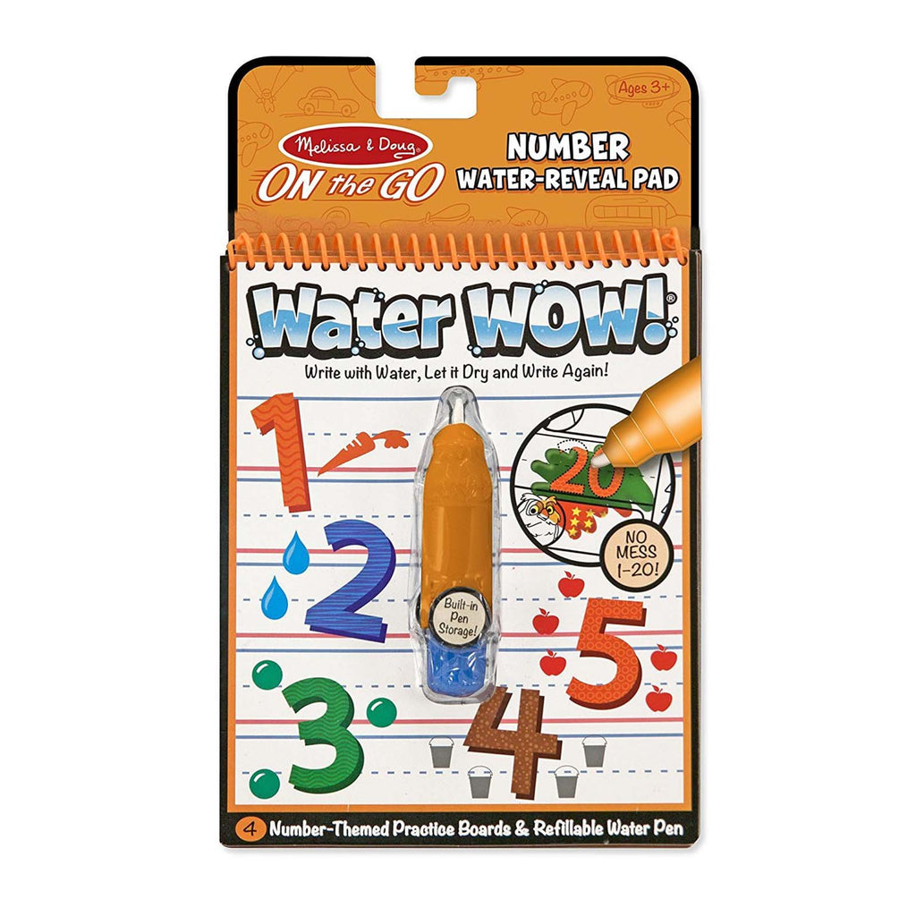 Melissa And Doug On The Go Water Wow Water Numbers Reveal Pad