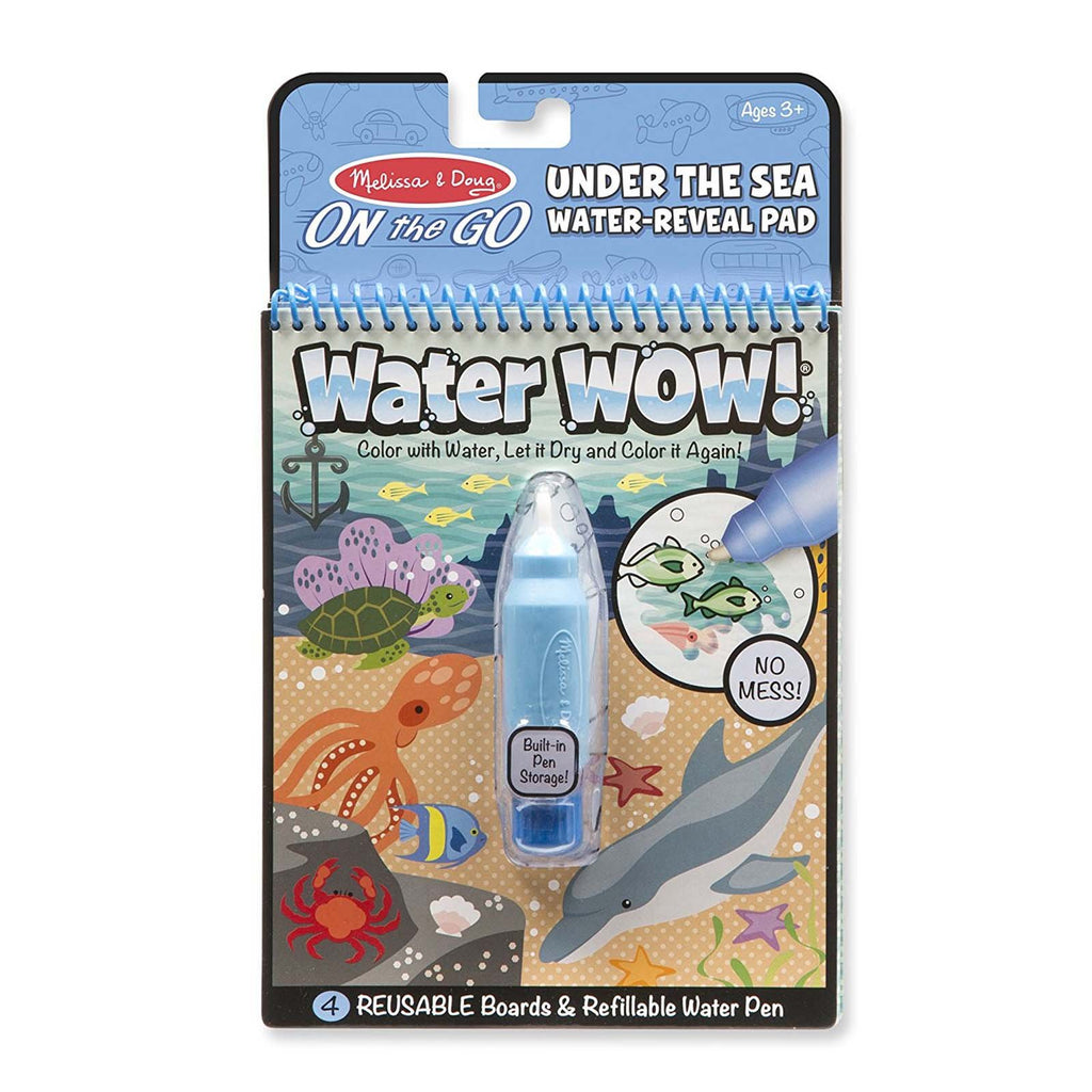 Melissa And Doug On The Go Water Wow Water Sea Reveal Pad - Radar Toys