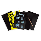 Melissa And Doug Scratch Art Sea Life Pack Set - Radar Toys
