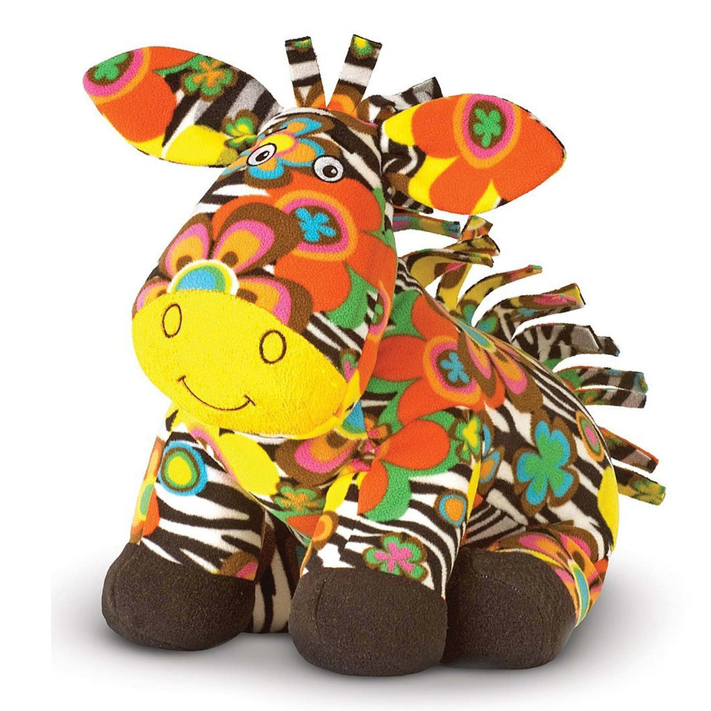Melissa And Doug Zelda The Zebra 16 Inch Plush Figure