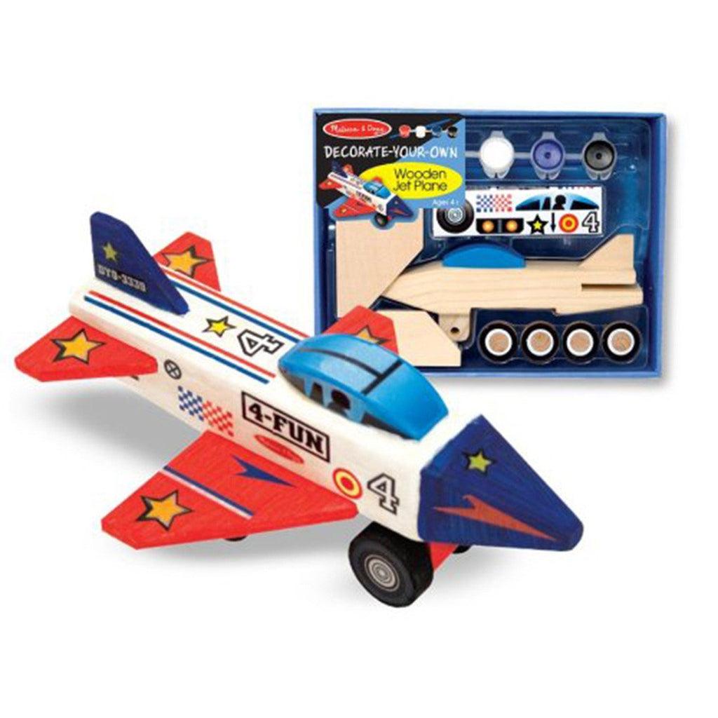 Melissa and Doug Decorate Your Own Wooden Jet Plane