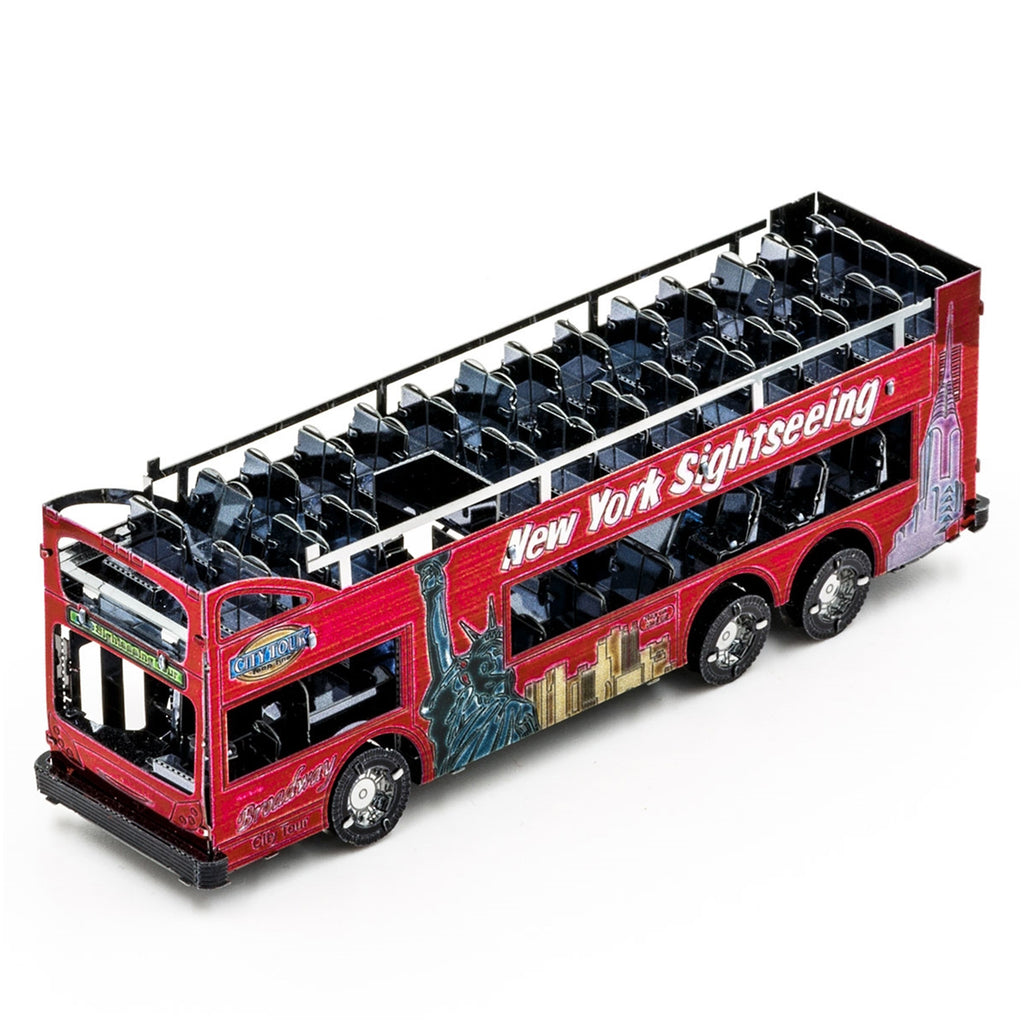 Metal Earth Big Apple Tour Bus Model Kit MMS169