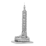 Metal Earth ICONX Taipei 101 Model Kit ICX007 - Radar Toys