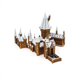 Metal Earth Iconx Premium Harry Potter Hogwarts In Snow Model Kit - Radar Toys