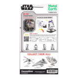 Metal Earth Star Wars R2-D2 Model Kit - Radar Toys