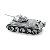 Metal Earth T-34 Tank Model Kit MMS201 - Radar Toys