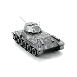 Metal Earth T-34 Tank Model Kit MMS201 - Radar Toys
