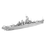 Metal Earth USS Missouri (BB-63) Model Kit ICX111 - Radar Toys