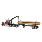Metal Earth Western Star 4900 Log Truck & Trailer Model Kit ICX136 - Radar Toys