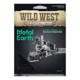 Metal Earth Wild West 2-6-0 Locomotive Model Kit - Radar Toys