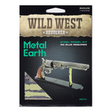 Metal Earth Wild West Revolver Model Kit - Radar Toys