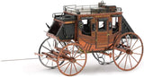 Metal Earth Wild West Stagecoach Model Kit - Radar Toys