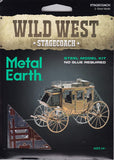 Metal Earth Wild West Stagecoach Model Kit - Radar Toys