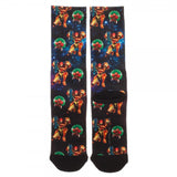 Metroid Samus Returns Sublimated One Pair Of Crew Socks - Radar Toys