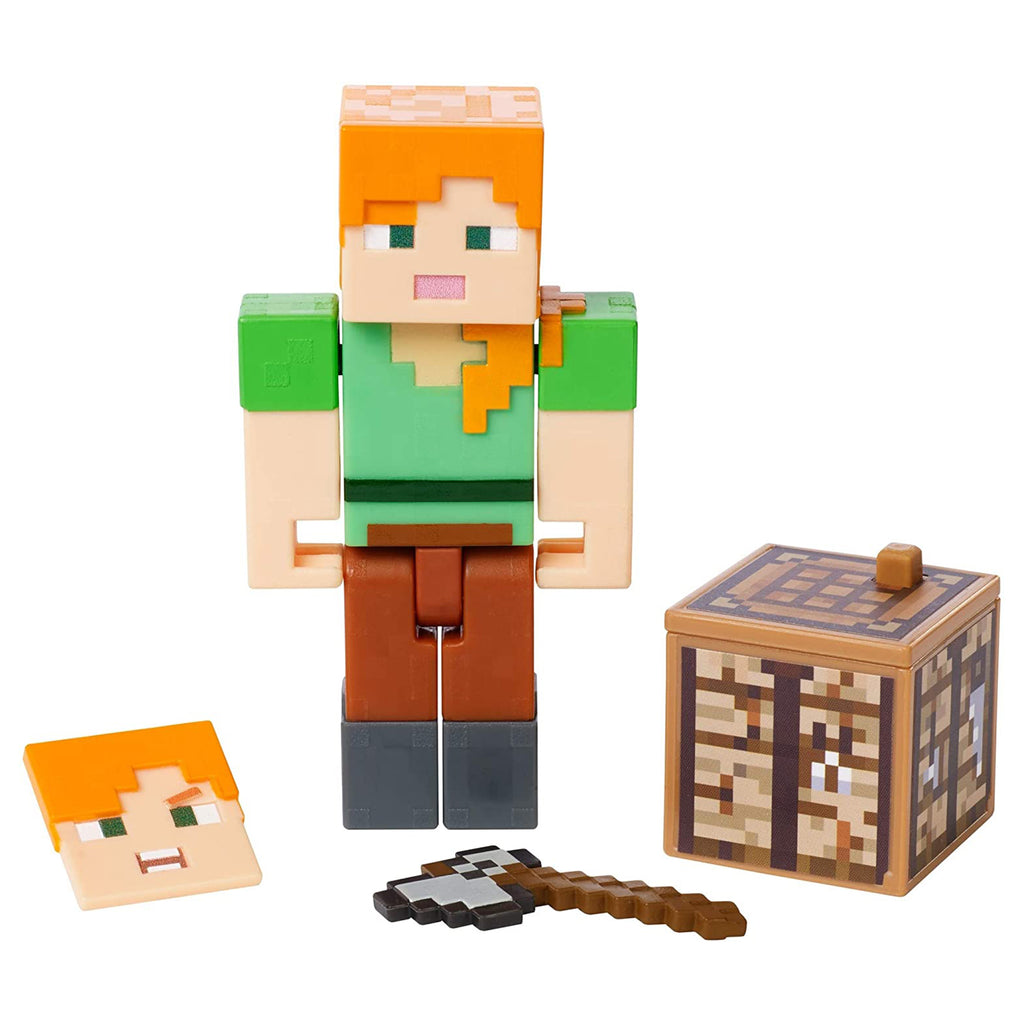 Minecraft Comic Maker Alex Action Figure