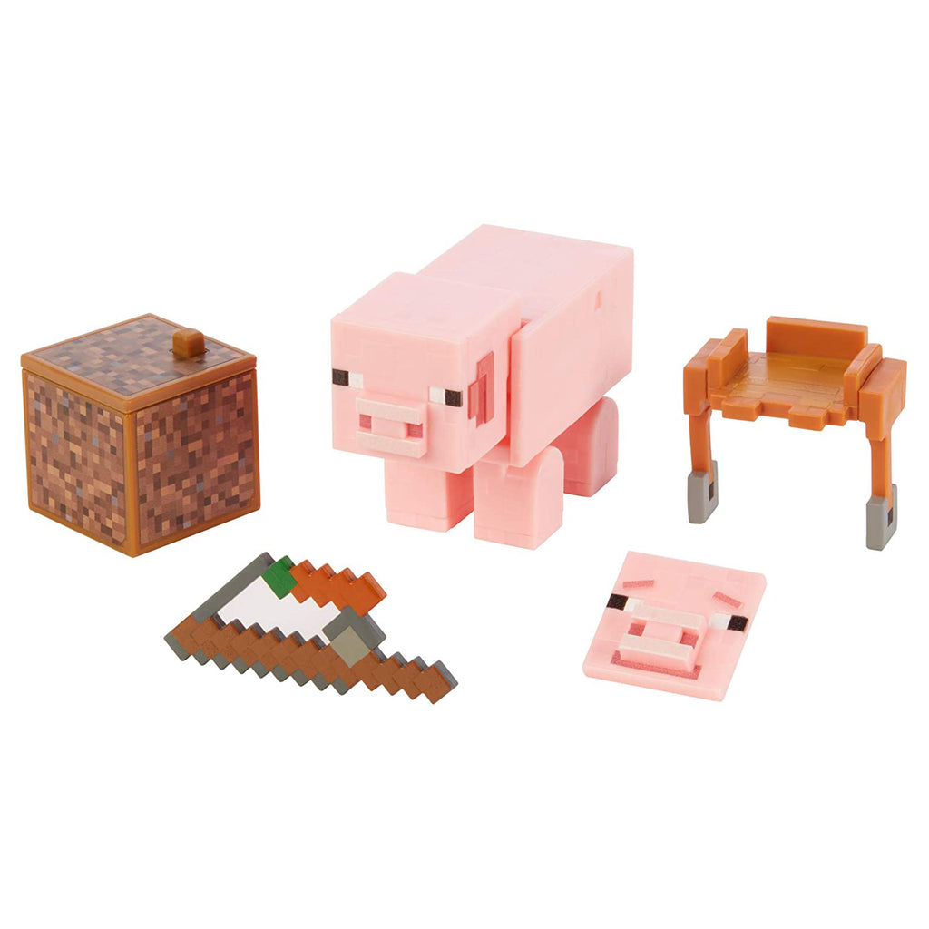 Minecraft Comic Maker Pig Action Figure