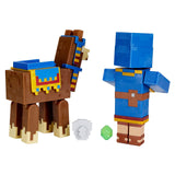 Minecraft Craft A Block Wandering Trader Llama Figure Set - Radar Toys