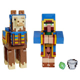 Minecraft Craft A Block Wandering Trader Llama Figure Set - Radar Toys