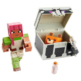 Minecraft Dungeons Deluxe Fox Armor Battle Chest Action Figure Set - Radar Toys